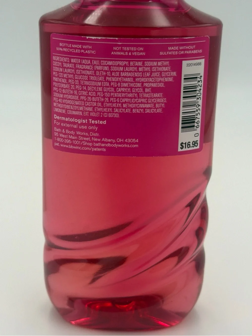 Bath & Body Works Perfect in Pink Body Wash - Hot Pink